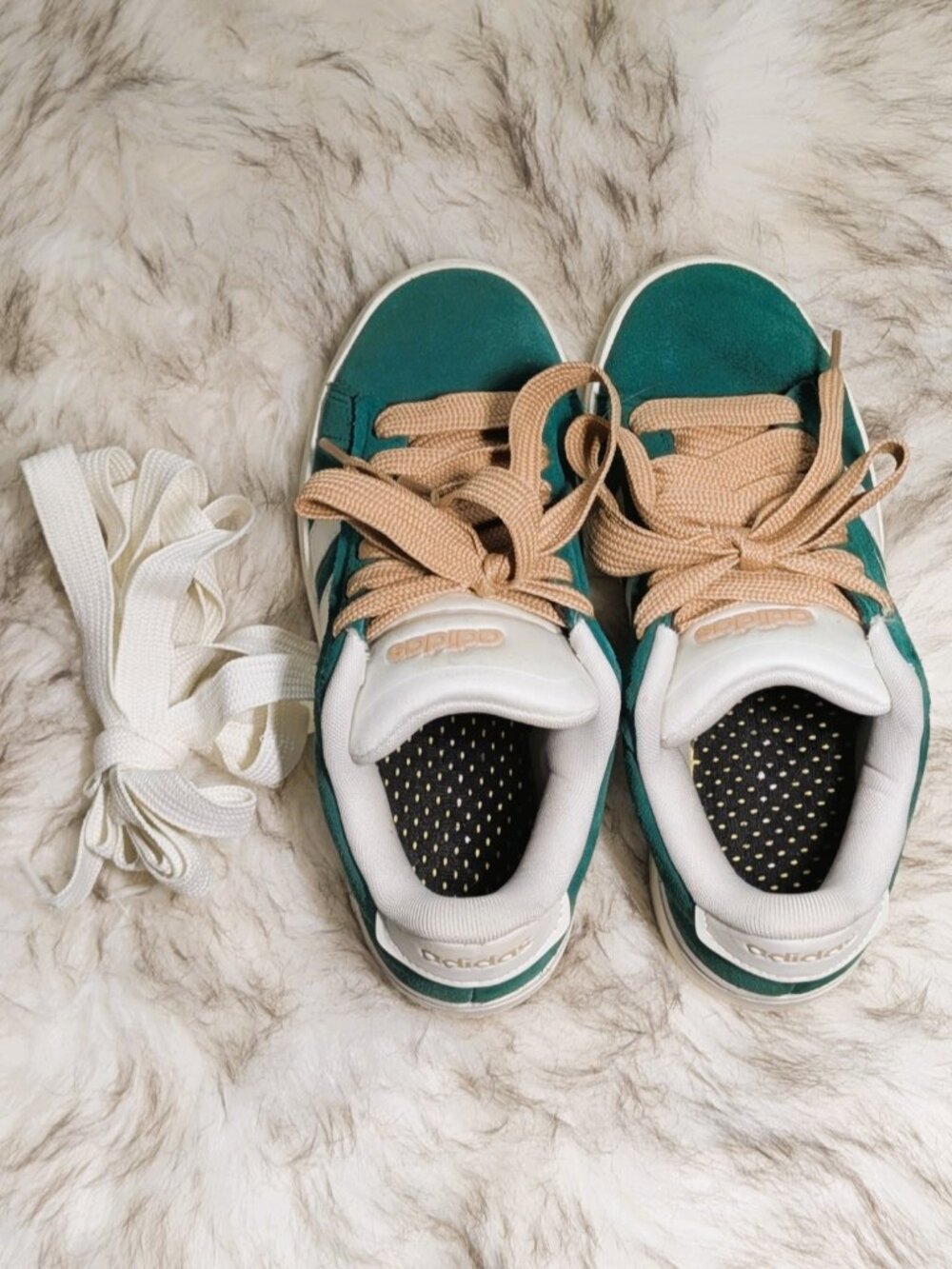 Adidas Grand Court Alpha 00s Sneakers Collegiate Green and Wonder Quartz 6